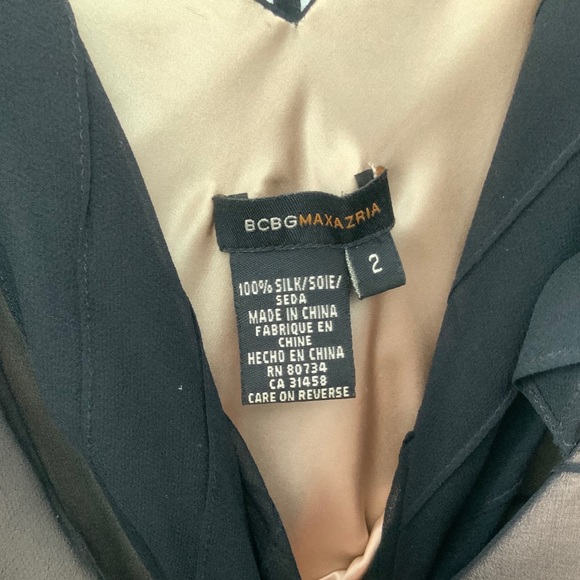 BCBG silk evening gown - Picture 6 of 8